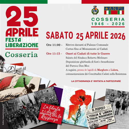 25 Aprile - Festa della Liberazione
