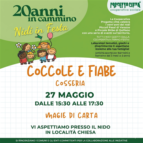 Open Day al Nido â€œCoccole e Fiabeâ€ di Cosseria