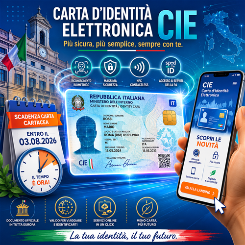 La tua Carta dIdentità è in scadenza? Non aspettare lultimo minuto!