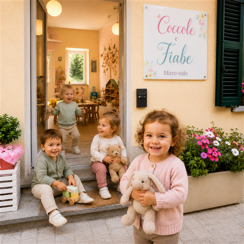 Micronido "Coccole e Fiabe", aperte le pre-iscrizioni per il prossimo anno scolastico