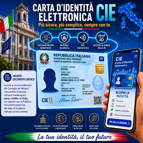 La tua Carta dIdentità è in scadenza? Non aspettare lultimo minuto!